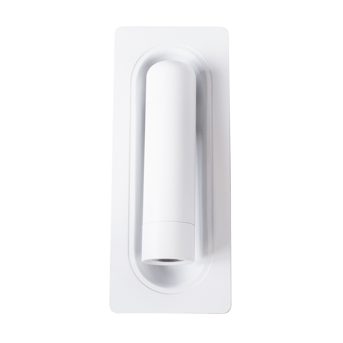 GloboStar® MANHATTAN 61098 Μοντέρνο Χωνευτό Φωτιστικό Τοίχου - Απλίκα Ξενοδοχείου Bed Side LED 3W 405lm 36° AC 220-240V - Reading Light - Μ7 x Π7 x Υ17cm - Φυσικό Λευκό 4500K - Λευκό