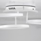 GloboStar® NEMESIS 61109 Φωτιστικό Οροφής Δαχτυλίδι-Κύκλος LED CCT 98W 11858lm 360° AC 220-240V - Εναλλαγή Φωτισμού μέσω Τηλεχειριστηρίου All In One Ψυχρό 6000k+Φυσικό 4500k+Θερμό 2700k Dimmable Φ25+35+45cm+BackLight - Λευκό - 3 Years Warranty