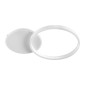 GloboStar® VENOM 61118 Φωτιστικό Οροφής Δαχτυλίδι-Κύκλος LED CCT 45W 5445lm 360° AC 220-240V - Εναλλαγή Φωτισμού μέσω Τηλεχειριστηρίου All In One Ψυχρό 6000k+Φυσικό 4500k+Θερμό 2700k Dimmable Φ40cm+BackLight - Λευκό - 3 Years Warranty