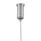 GloboStar® DIAMOND TRIO 61143 Κρεμαστό Φωτιστικό Δαχτυλίδι-Κύκλος LED CCT 100W 12123lm 360° AC 220-240V - Εναλλαγή Φωτισμού μέσω Τηλεχειριστηρίου All In One Ψυχρό 6000k+Φυσικό 4500k+Θερμό 2700k Dimmable Φ25+40+60cm - Χρυσό Βούρτσας - 3 Years Warranty