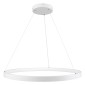 GloboStar® NEMESIS 61162 Κρεμαστό Φωτιστικό Δαχτυλίδι-Κύκλος LED CCT 67W 7689lm 360° AC 220-240V - Εναλλαγή Φωτισμού μέσω Τηλεχειριστηρίου All In One Ψυχρό 6000k+Φυσικό 4500k+Θερμό 2700k Dimmable Φ80cm - Λευκό - 3 Years Warranty