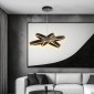 GloboStar® VENOM TRIO 61188-DECO Κρεμαστό Φωτιστικό Δαχτυλίδι-Κύκλος LED CCT 120W 14158lm 120° AC 220-240V - Εναλλαγή Φωτισμού μέσω Τηλεχειριστηρίου All In One Ψυχρό 6000K+Φυσικό 4500K+Θερμό 2700K Dimmable Φ40+60+80cm - Μαύρο - 3 Years Warranty