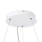 GloboStar® BURTON 61201-S Πλαφονιέρα Οροφής LED CCT 67W 7370lm 120° AC 220-240V - Εναλλαγή Φωτισμού μέσω Τηλεχειριστηρίου All In One Ψυχρό 6000k+Φυσικό 4500k+Θερμό 2700k Dimmable Φ40cm - Λευκό - 3 Years Warranty