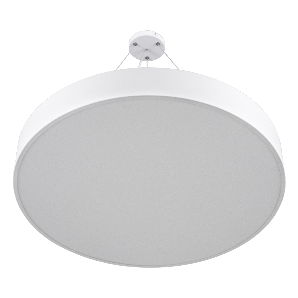 GloboStar® BURTON 61203-S Πλαφονιέρα Οροφής LED CCT 75W 8625lm 120° AC 220-240V - Εναλλαγή Φωτισμού μέσω Τηλεχειριστηρίου All In One Ψυχρό 6000k+Φυσικό 4500k+Θερμό 2700k Dimmable Φ60cm - Λευκό - 3 Years Warranty