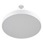 GloboStar® BURTON 61203-S Πλαφονιέρα Οροφής LED CCT 75W 8625lm 120° AC 220-240V - Εναλλαγή Φωτισμού μέσω Τηλεχειριστηρίου All In One Ψυχρό 6000k+Φυσικό 4500k+Θερμό 2700k Dimmable Φ60cm - Λευκό - 3 Years Warranty