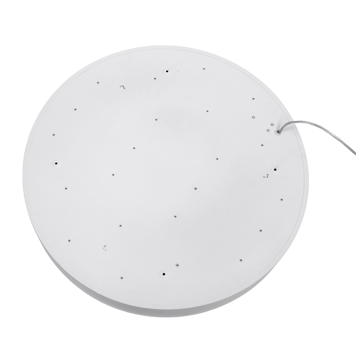 GloboStar® BURTON 61203-S Πλαφονιέρα Οροφής LED CCT 75W 8625lm 120° AC 220-240V - Εναλλαγή Φωτισμού μέσω Τηλεχειριστηρίου All In One Ψυχρό 6000k+Φυσικό 4500k+Θερμό 2700k Dimmable Φ60cm - Λευκό - 3 Years Warranty