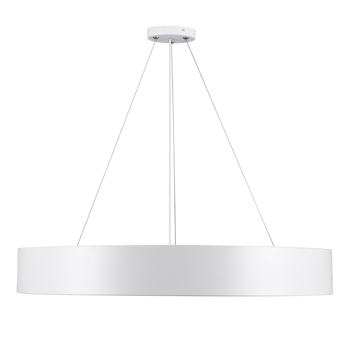 GloboStar® BURTON 61203-S Πλαφονιέρα Οροφής LED CCT 75W 8625lm 120° AC 220-240V - Εναλλαγή Φωτισμού μέσω Τηλεχειριστηρίου All In One Ψυχρό 6000k+Φυσικό 4500k+Θερμό 2700k Dimmable Φ60cm - Λευκό - 3 Years Warranty