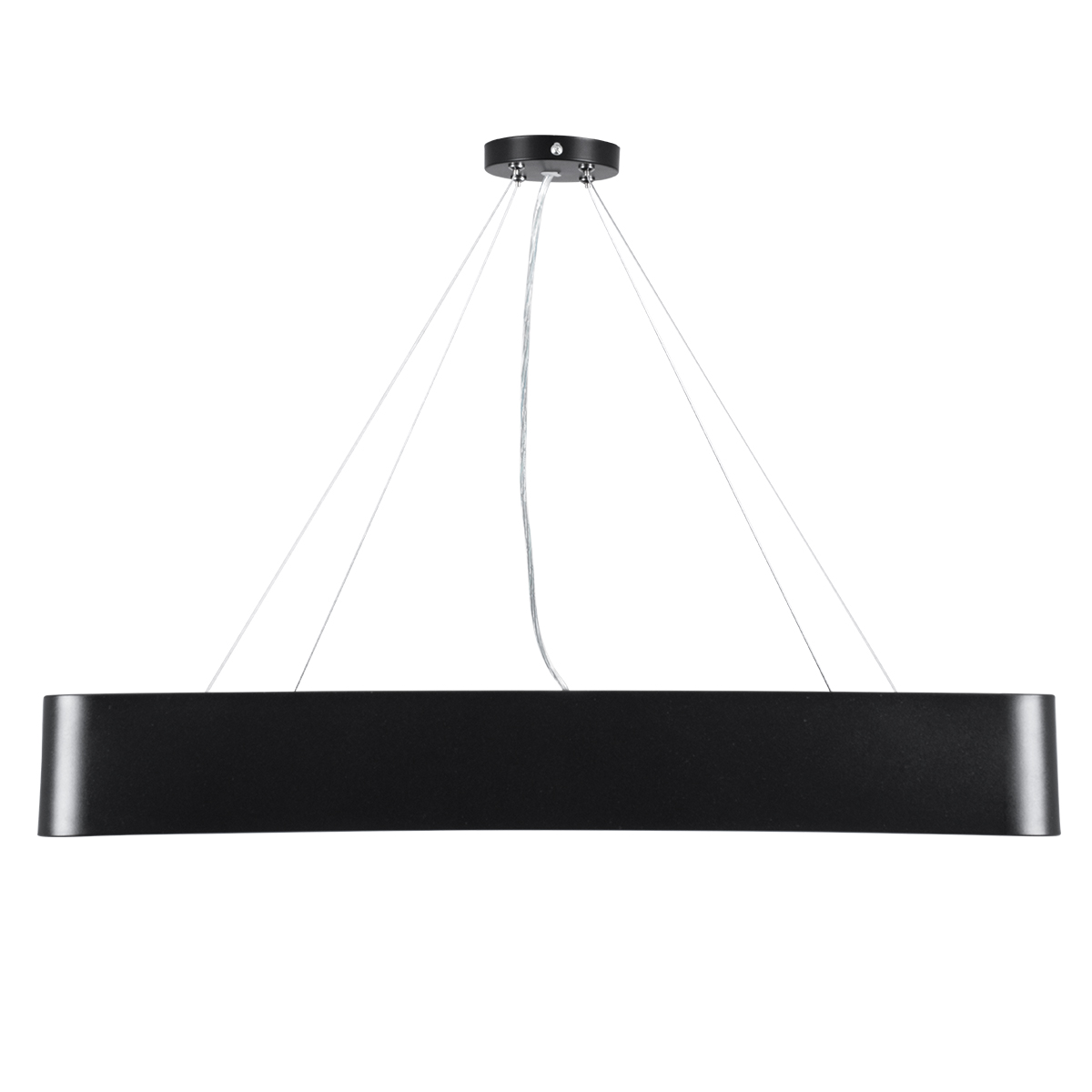 GloboStar® KAMALA 61208-S Πλαφονιέρα Οροφής LED CCT 75W 8625lm 120° AC 220-240V - Εναλλαγή Φωτισμού μέσω Τηλεχειριστηρίου All In One Ψυχρό 6000k+Φυσικό 4500k+Θερμό 2700k Dimmable Μ60 x Π60 x Υ8cm - Μαύρο - 3 Years Warranty