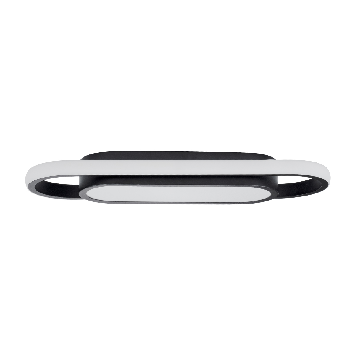 GloboStar® IGOR 61216 Φωτιστικό Οροφής Linear Design LED CCT 24W 2880lm 210° AC 220-240V - Εναλλαγή Φωτισμού μέσω Διακόπτη On/Off All In One Ψυχρό 6000k+Φυσικό 4500k+Θερμό 2700k Μ41 x Π13 x Υ4.5cm - Μαύρο - 3 Years Warranty