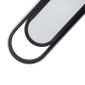 GloboStar® IGOR 61216 Φωτιστικό Οροφής Linear Design LED CCT 24W 2880lm 210° AC 220-240V - Εναλλαγή Φωτισμού μέσω Διακόπτη On/Off All In One Ψυχρό 6000k+Φυσικό 4500k+Θερμό 2700k Μ41 x Π13 x Υ4.5cm - Μαύρο - 3 Years Warranty