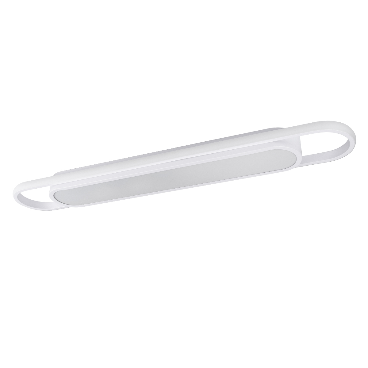 GloboStar® IGOR 61219 Φωτιστικό Οροφής Linear Design LED CCT 48W 5760lm 210° AC 220-240V - Εναλλαγή Φωτισμού μέσω Διακόπτη On/Off All In One Ψυχρό 6000k+Φυσικό 4500k+Θερμό 2700k Μ81 x Π13 x Υ4.5cm - Λευκό - 3 Years Warranty