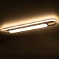 GloboStar® IGOR 61219 Φωτιστικό Οροφής Linear Design LED CCT 48W 5760lm 210° AC 220-240V - Εναλλαγή Φωτισμού μέσω Διακόπτη On/Off All In One Ψυχρό 6000k+Φυσικό 4500k+Θερμό 2700k Μ81 x Π13 x Υ4.5cm - Λευκό - 3 Years Warranty