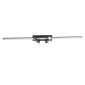 GLOBOSTAR® BARETTI 61226 Φωτιστικό Οροφής Linear Design LED CCT με Κινούμενα Σποτ LED Downlight 24W 2688lm 160° & 45° AC 220-240V IP20  - Εναλλαγή Φωτισμού μέσω Διακόπτη On/Off All In One Ψυχρό 6000k+Φυσικό 4500k+Θερμό 2700k - Μ80 x Π5.5 x Υ5 cm - Μαύ