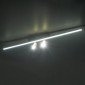 GLOBOSTAR® BARETTI 61228 Φωτιστικό Οροφής Linear Design LED CCT με Κινούμενα Σποτ LED Downlight 24W 2688lm 160° & 45° AC 220-240V IP20  - Εναλλαγή Φωτισμού μέσω Διακόπτη On/Off All In One Ψυχρό 6000k+Φυσικό 4500k+Θερμό 2700k - Μ80 x Π5.5 x Υ5 cm - Χρυ