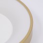 GloboStar® SALEM 61235 Πλαφονιέρα Οροφής Δαχτυλίδι-Κύκλος LED CCT 75W 8625lm 120° AC 220-240V - Εναλλαγή Φωτισμού μέσω Τηλεχειριστηρίου All In One Ψυχρό 6000k+Φυσικό 4500k+Θερμό 2700k Dimmable Φ45cm - Χρυσό Σαμπανιζέ - 3 Years Warranty