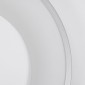 GloboStar® SALEM 61238 Πλαφονιέρα Οροφής Δαχτυλίδι-Κύκλος LED CCT 105W 12075lm 120° AC 220-240V - Εναλλαγή Φωτισμού μέσω Τηλεχειριστηρίου All In One Ψυχρό 6000k+Φυσικό 4500k+Θερμό 2700k Dimmable Φ60cm - Ασημί - 3 Years Warranty