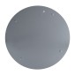 GloboStar® NARNIA 61260 Πλαφονιέρα Οροφής LED CCT 100W 11500lm 120° AC 220-240V - Εναλλαγή Φωτισμού μέσω Τηλεχειριστηρίου All In One Ψυχρό 6000k+Φυσικό 4500k+Θερμό 2700k Dimmable Φ60 x Υ10cm - Γκρι Ανθρακί - 3 Years Warranty