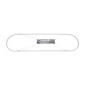 GloboStar® BOLIVAR 61272 Κρεμαστό Φωτιστικό Οροφής Design LED CCT 54W 6210lm 300° AC 220-240V - Εναλλαγή Φωτισμού μέσω Τηλεχειριστηρίου All In One Ψυχρό 6000k+Φυσικό 4500k+Θερμό 2700k Dimmable Μ120 x Π30 x Υ2cm - Λευκό - 3 Years Warranty
