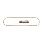 GloboStar® BOLIVAR 61274 Κρεμαστό Φωτιστικό Οροφής Design LED CCT 54W 6210lm 300° AC 220-240V - Εναλλαγή Φωτισμού μέσω Τηλεχειριστηρίου All In One Ψυχρό 6000k+Φυσικό 4500k+Θερμό 2700k Dimmable Μ120 x Π30 x Υ2cm - Χρυσό Βούρτσας - 3 Years Warranty