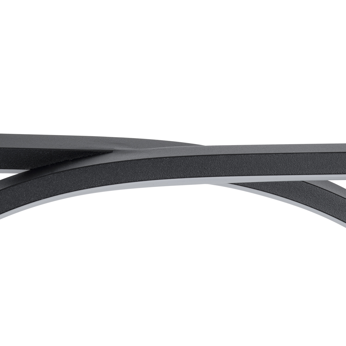 GloboStar® ROME 61294 Κρεμαστό Φωτιστικό Οροφής Linear Design LED CCT 24W 2640lm 200° AC 220-240V - Εναλλαγή Φωτισμού μέσω Διακόπτη On/Off All In One Ψυχρό 6000k+Φυσικό 4500k+Θερμό 2700k Μ65.5 x Π4 x Υ33cm - Μαύρο - 3 Years Warranty