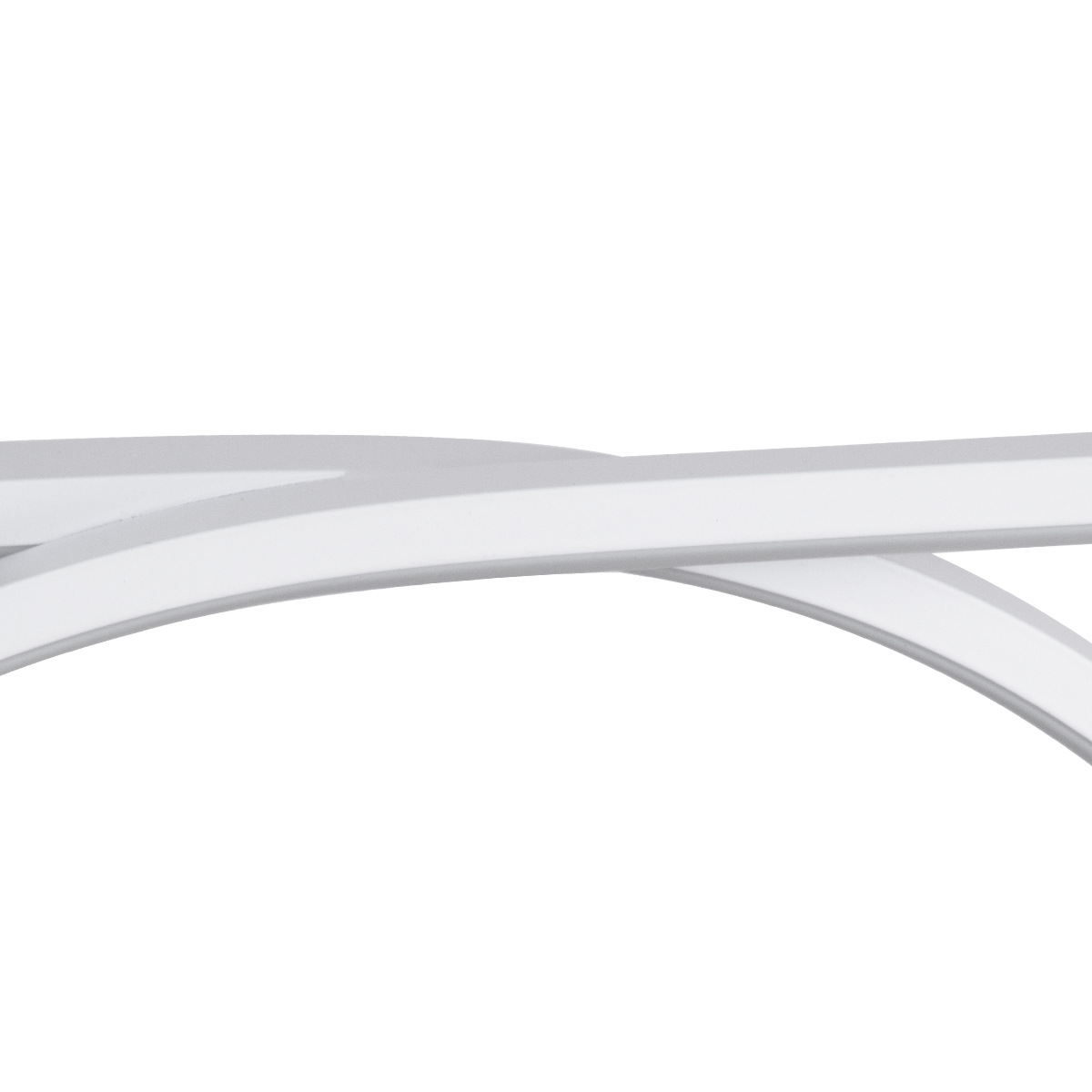 GloboStar® ROME 61295 Κρεμαστό Φωτιστικό Οροφής Linear Design LED CCT 24W 2640lm 200° AC 220-240V - Εναλλαγή Φωτισμού μέσω Διακόπτη On/Off All In One Ψυχρό 6000k+Φυσικό 4500k+Θερμό 2700k Μ65.5 x Π4 x Υ33cm - Λευκό - 3 Years Warranty