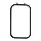 GloboStar® DEROBA 61298 Κρεμαστό Φωτιστικό Οροφής Linear Design LED CCT 12W 1320lm 360° AC 220-240V - Εναλλαγή Φωτισμού μέσω Διακόπτη On/Off All In One Ψυχρό 6000k+Φυσικό 4500k+Θερμό 2700k Μ16 x Π1.6 x Υ25.5cm - Μαύρο - 3 Years Warranty
