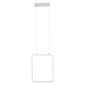 GloboStar® NEROBA 61303 Κρεμαστό Φωτιστικό Οροφής Linear Design LED CCT 18W 1980lm 360° AC 220-240V - Εναλλαγή Φωτισμού μέσω Διακόπτη On/Off All In One Ψυχρό 6000k+Φυσικό 4500k+Θερμό 2700k Μ29 x Π2 x Υ36cm - Λευκό - 3 Years Warranty