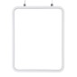 GloboStar® NEROBA 61303 Κρεμαστό Φωτιστικό Οροφής Linear Design LED CCT 18W 1980lm 360° AC 220-240V - Εναλλαγή Φωτισμού μέσω Διακόπτη On/Off All In One Ψυχρό 6000k+Φυσικό 4500k+Θερμό 2700k Μ29 x Π2 x Υ36cm - Λευκό - 3 Years Warranty