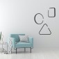 GloboStar® CEROBA 61308 Κρεμαστό Φωτιστικό Οροφής Linear Design LED CCT 12W 1320lm 360° AC 220-240V - Εναλλαγή Φωτισμού μέσω Διακόπτη On/Off All In One Ψυχρό 6000k+Φυσικό 4500k+Θερμό 2700k Μ22 x Π2 x Υ22cm - Μαύρο - 3 Years Warranty