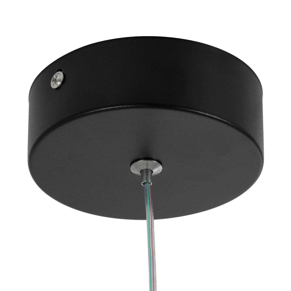 GloboStar® CEROBA 61308 Κρεμαστό Φωτιστικό Οροφής Linear Design LED CCT 12W 1320lm 360° AC 220-240V - Εναλλαγή Φωτισμού μέσω Διακόπτη On/Off All In One Ψυχρό 6000k+Φυσικό 4500k+Θερμό 2700k Μ22 x Π2 x Υ22cm - Μαύρο - 3 Years Warranty