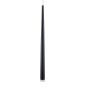 GloboStar® TEARS 61315 Φωτιστικό Τοίχου - Απλίκα Design LED CCT 3W 330lm 180° AC 220-240V - Εναλλαγή Φωτισμού μέσω Διακόπτη On/Off All In One Ψυχρό 6000k+Φυσικό 4500k+Θερμό 2700k Φ3.2 x Υ51.5cm - Μαύρο - 3 Years Warranty