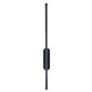 GloboStar® HARLEM 61331 Φωτιστικό Τοίχου - Απλίκα Design LED CCT 9W 1080lm 120° AC 220-240V - Εναλλαγή Φωτισμού μέσω Διακόπτη On/Off All In One Ψυχρό 6000k+Φυσικό 4500k+Θερμό 2700k Μ5 x Π4 x Υ60cm - Μαύρο - 3 Years Warranty