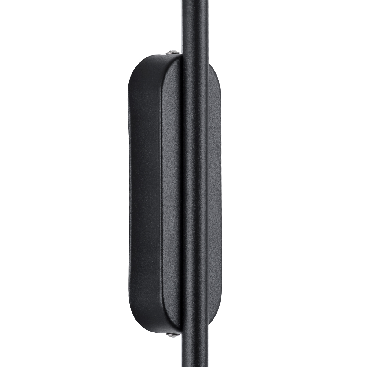 GloboStar® HARLEM 61331 Φωτιστικό Τοίχου - Απλίκα Design LED CCT 9W 1080lm 120° AC 220-240V - Εναλλαγή Φωτισμού μέσω Διακόπτη On/Off All In One Ψυχρό 6000k+Φυσικό 4500k+Θερμό 2700k Μ5 x Π4 x Υ60cm - Μαύρο - 3 Years Warranty