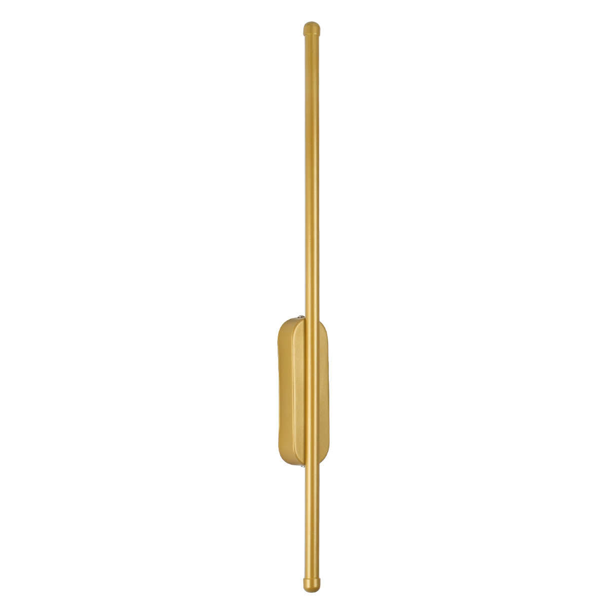 GloboStar® HARLEM 61332 Φωτιστικό Τοίχου - Απλίκα Design LED CCT 9W 1080lm 120° AC 220-240V - Εναλλαγή Φωτισμού μέσω Διακόπτη On/Off All In One Ψυχρό 6000k+Φυσικό 4500k+Θερμό 2700k Μ5 x Π4 x Υ60cm - Χρυσό - 3 Years Warranty