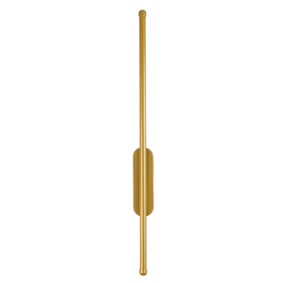 GloboStar® HARLEM 61332 Φωτιστικό Τοίχου - Απλίκα Design LED CCT 9W 1080lm 120° AC 220-240V - Εναλλαγή Φωτισμού μέσω Διακόπτη On/Off All In One Ψυχρό 6000k+Φυσικό 4500k+Θερμό 2700k Μ5 x Π4 x Υ60cm - Χρυσό - 3 Years Warranty