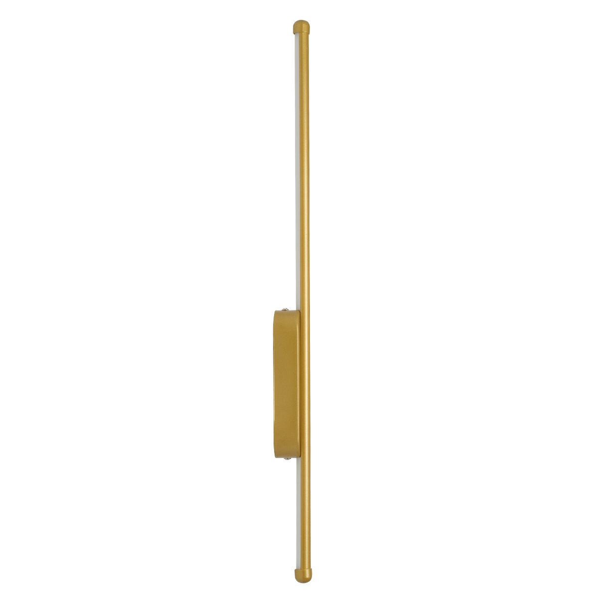 GloboStar® HARLEM 61332 Φωτιστικό Τοίχου - Απλίκα Design LED CCT 9W 1080lm 120° AC 220-240V - Εναλλαγή Φωτισμού μέσω Διακόπτη On/Off All In One Ψυχρό 6000k+Φυσικό 4500k+Θερμό 2700k Μ5 x Π4 x Υ60cm - Χρυσό - 3 Years Warranty