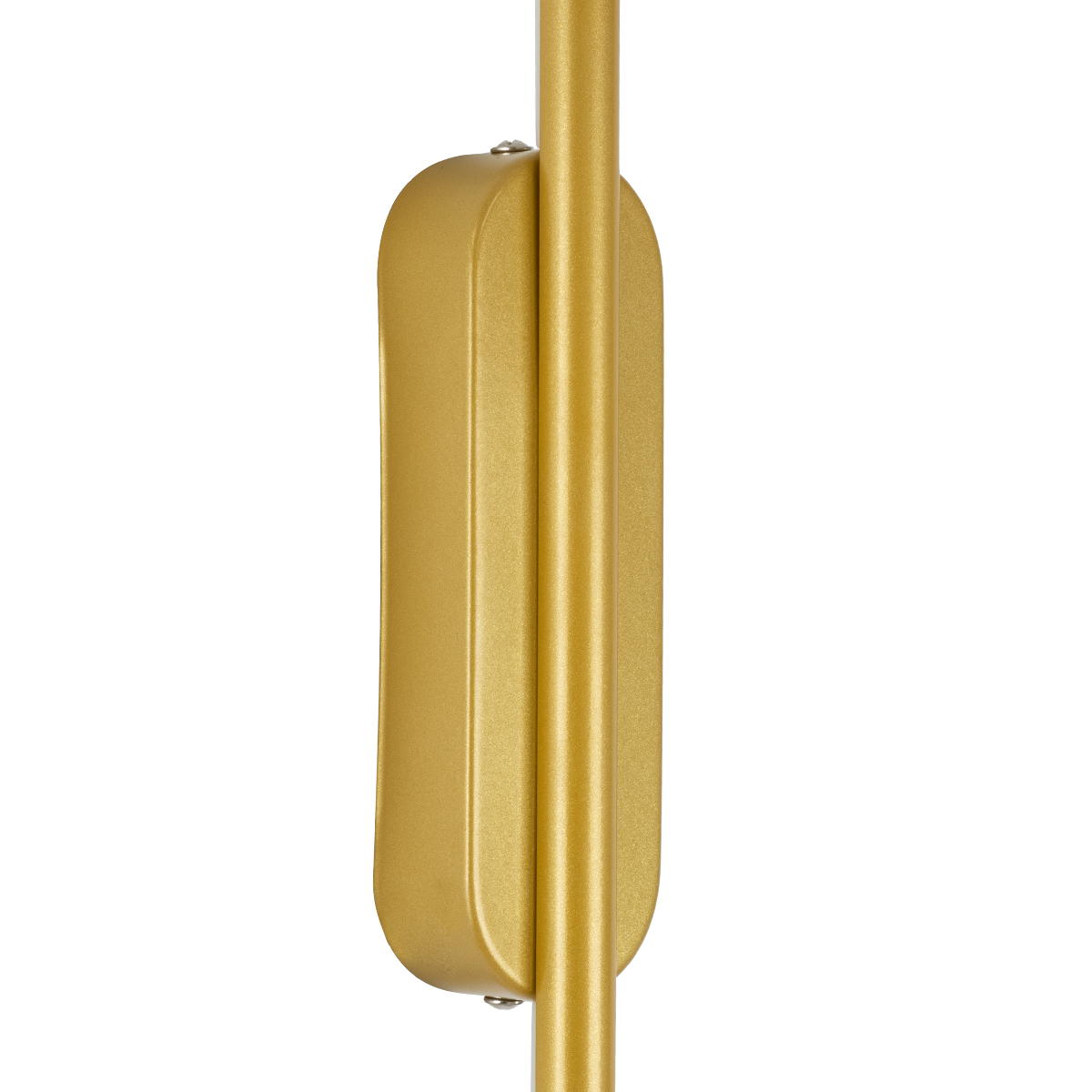 GloboStar® HARLEM 61332 Φωτιστικό Τοίχου - Απλίκα Design LED CCT 9W 1080lm 120° AC 220-240V - Εναλλαγή Φωτισμού μέσω Διακόπτη On/Off All In One Ψυχρό 6000k+Φυσικό 4500k+Θερμό 2700k Μ5 x Π4 x Υ60cm - Χρυσό - 3 Years Warranty
