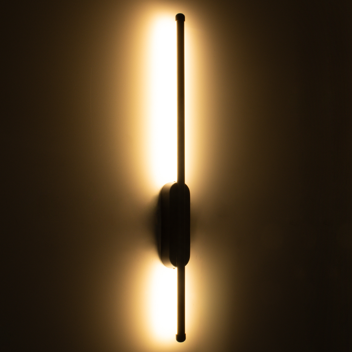 GloboStar® HARLEM 61332 Φωτιστικό Τοίχου - Απλίκα Design LED CCT 9W 1080lm 120° AC 220-240V - Εναλλαγή Φωτισμού μέσω Διακόπτη On/Off All In One Ψυχρό 6000k+Φυσικό 4500k+Θερμό 2700k Μ5 x Π4 x Υ60cm - Χρυσό - 3 Years Warranty