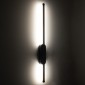 GloboStar® HARLEM 61332 Φωτιστικό Τοίχου - Απλίκα Design LED CCT 9W 1080lm 120° AC 220-240V - Εναλλαγή Φωτισμού μέσω Διακόπτη On/Off All In One Ψυχρό 6000k+Φυσικό 4500k+Θερμό 2700k Μ5 x Π4 x Υ60cm - Χρυσό - 3 Years Warranty