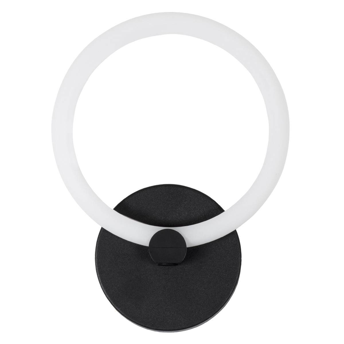 GloboStar® MATILDA 61339 Φωτιστικό Τοίχου - Απλίκα Design LED CCT 8W 960lm 360° AC 220-240V - Εναλλαγή Φωτισμού μέσω Διακόπτη On/Off All In One Ψυχρό 6000k+Φυσικό 4500k+Θερμό 2700k Μ20 x Π5 x Υ25.5cm - Μαύρο - 3 Years Warranty