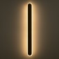 GloboStar® HOUSTON 61348 Φωτιστικό Τοίχου - Απλίκα Design LED CCT 18W 2160lm 360° AC 220-240V - Εναλλαγή Φωτισμού μέσω Διακόπτη On/Off All In One Ψυχρό 6000k+Φυσικό 4500k+Θερμό 2700k Μ6 x Π3 x Υ60cm - Χρυσό - 3 Years Warranty