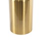GloboStar® URANUS-M 61455 Μοντέρνο Επιτραπέζιο Φωτιστικό Πορτατίφ Δίφωτο 2 x E27 AC220-240V IP20 - Φ35 x Υ54cm - Χρυσό Πλατίνα Μεταλλικό Καμπάνα με Διακόπτη On/Off - 5 Χρόνια Εγγύηση