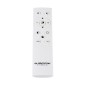 GloboStar® DIAMOND TRIO 61523-DECO Κρεμαστό Φωτιστικό Δαχτυλίδι-Κύκλος LED CCT 100W 11200lm 360° AC 220-240V - Εναλλαγή Φωτισμού μέσω Τηλεχειριστηρίου All In One Ψυχρό 6000k+Φυσικό 4500k+Θερμό 2700k Dimmable Φ25+40+60cm - Μαυρο - 3 Χρόνια Εγγύηση