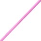 GloboStar® CABLITO 61553 Μοντέρνο Κρεμαστό Φωτιστικό Οροφής Μονόφωτο 1 x E27 Ροζ Σιλικόνης Ανάρτηση με Υφασμάτινο Καλώδιο Φ4 x Υ110cm