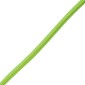 GloboStar® CABLITO 61557 Μοντέρνο Κρεμαστό Φωτιστικό Οροφής Μονόφωτο 1 x E27 Πράσινο Λαχανί Σιλικόνης Ανάρτηση με Υφασμάτινο Καλώδιο Φ4 x Υ110cm