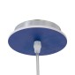 GloboStar® UFO 61581 Παιδικό Κρεμαστό Φωτιστικό Φιγούρα Μονόφωτο 1 x E27 IP20 Κίτρινο, Μπλε & Λευκό Πλαστικό - Μ58 x Π58 x Υ24cm