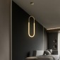 kelvo® GLOW 61679 Μοντέρνο Κρεμαστό Φωτιστικό Οροφής LED 18W 1800lm 360° AC 220-240V IP20 Ρυθμιζόμενο Λευκό CCT με On/Off 2700K/4500K/6000K - Lumileds SMD Chip - Χρυσό Πλατίνα & Λευκό Νήμα - Μ20 x Π5 x Υ60cm - 3 Χρόνια Εγγύηση