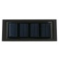 GloboStar® 71519 Αυτόνομο Ηλιακό Φωτιστικό LED SMD 1W 100lm με Ενσωματωμένη Μπαταρία 1000mAh - Φωτοβολταϊκό Πάνελ με Αισθητήρα Ημέρας-Νύχτας για Αρίθμηση Δρόμου με Αριθμό 9 Αδιάβροχο IP55 Ψυχρό Λευκό 6000K