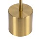 GloboStar® JOJO 76523 Μοντέρνο Επιτραπέζιο Φωτιστικό Πορτατίφ LED 1.5W 105lm 120° DC 5V Επαναφορτιζόμενο με Μπαταρία Li-ion 1800mAh - Διακόπτη Αφής με 3 Εναλλαγές Φωτισμού CCT Θερμό - Φυσικό - Ψυχρό 1500K - 4500K - 6000K Dimmable - D8 x H34cm - Χρυσό