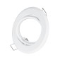 GloboStar® DELTA 77814 Χωνευτό Κινούμενο Στρόγγυλο Σποτ Οροφής για Λάμπα MR16 με Βάση GU5.3 ή GU10 - IP20 - Μεταλλικό - Φ92 x Υ28mm - Λευκό - 5 Χρόνια Εγγύηση